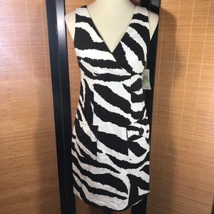 Michael Kors Zebra Print Dress New With Tags